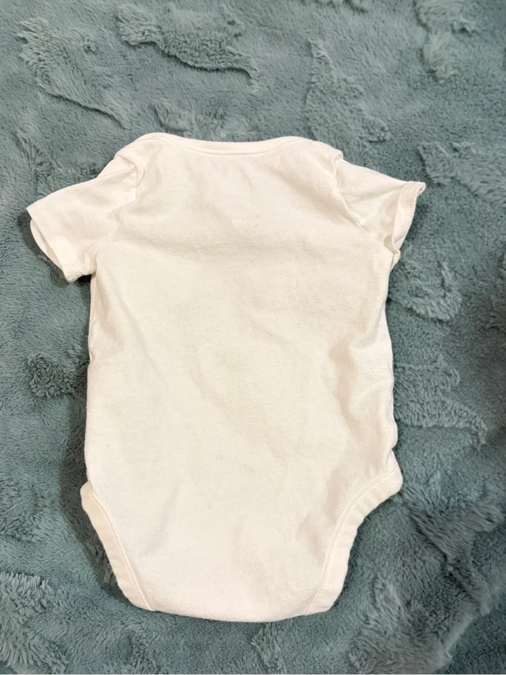 GAP Cream Baby Bodysuit with Bear Nautical Print